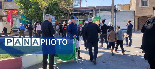 هیئت عزادارن مسجد قمر بنی هاشم شهرستان شیروان