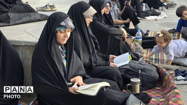 اصفهان غروب عرفه را با عطر دعا نفس کشید