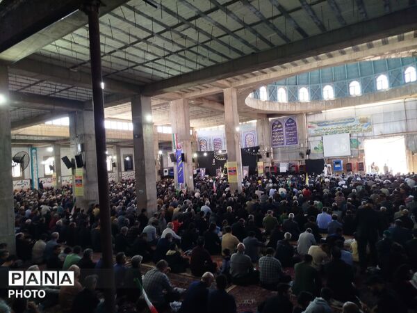 نماز  عبادی سیاسی جمعه در شهرستان نیشابور 
