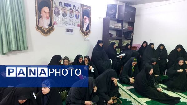 مراسم بزرگداشت شهید جمهور و هیات همراه در پایگاه بسیج زهرای اطهر مشهد