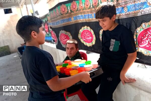 سوگ تاسوعا در آستان مقدس امامزاده سید عبداللهِ بلیان