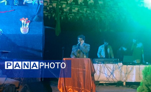 مراسم مهمانی شهدا در گلزار شهدای بهشت فضل نیشابور 