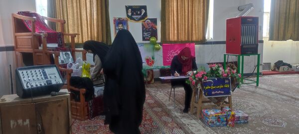 جشن ولادت حضرت علی (ع) پایگاه بسیج مطهره روستای تنسوان شیروان