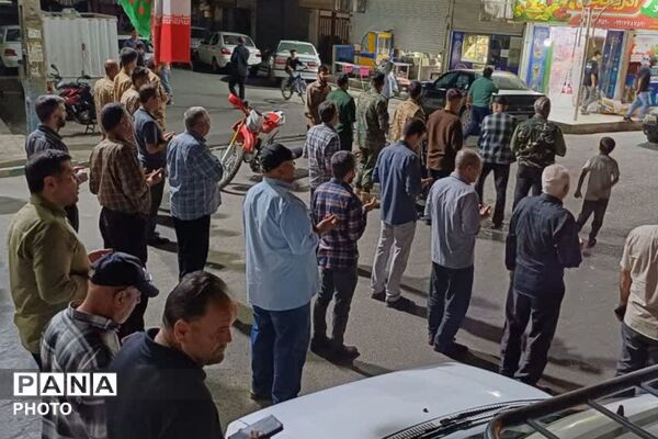 پیوند دل‌ها در اجتماع مردمی نصیر‌شهر
