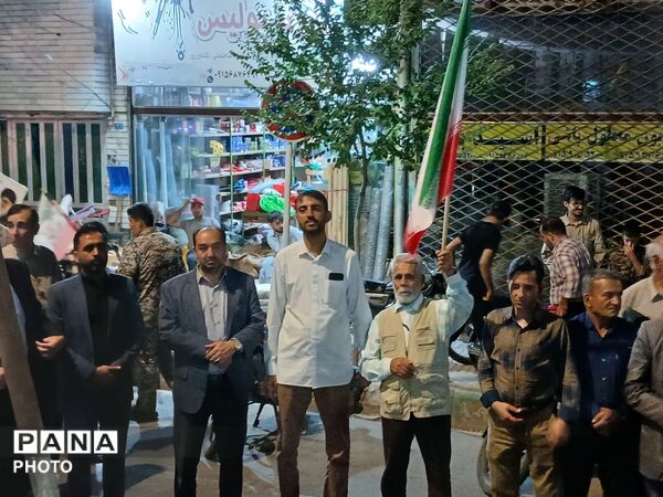 قرار شبانه مردم شهرستان مه ولات 
