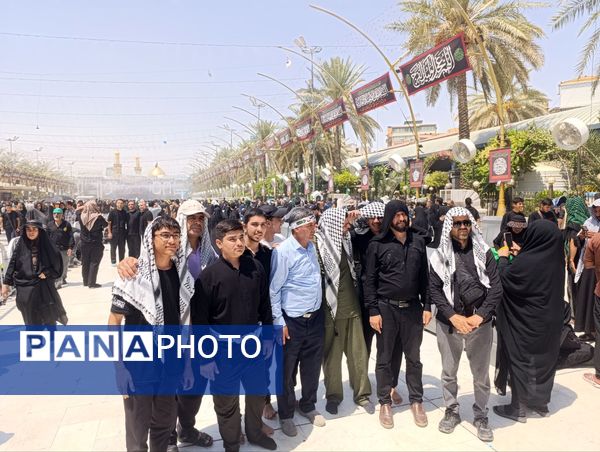 پیاده‌روی اربعین اعضای انجمن اسلامی خراسان شمالی 