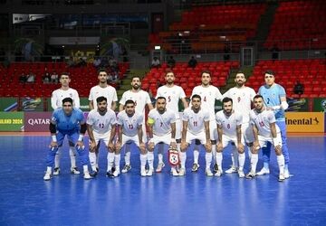 تساوی تیم ملی فوتسال برابر قزاقستان