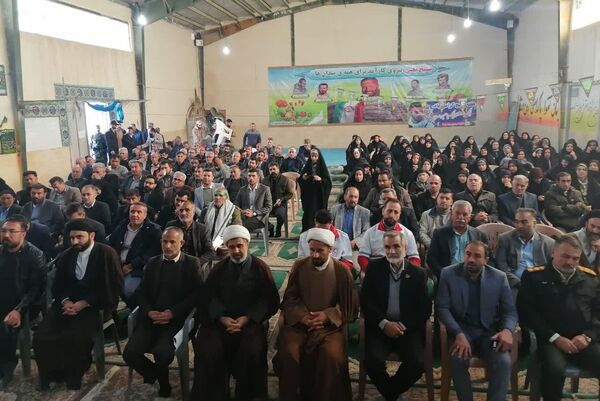 مراسم بزرگداشت حماسه ۹ دی در شهرستان بیضا