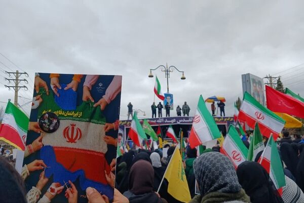 حضور اقشار مختلف مردم در راهپیمایی روز قدس در یاسوج