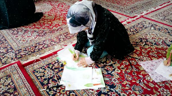 برپایی غرفه کودک در نمازجمعه کاشمر