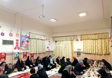 دانش‌آموزان دبستان شهید جلالی مهمان سفره خدا شدند
