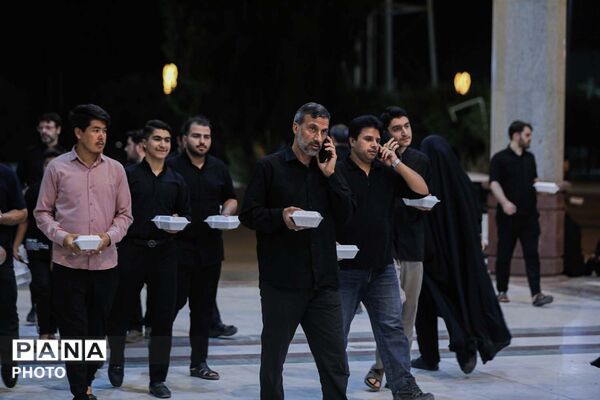 مراسم شام غریبان در مسجد مقدس جمکران