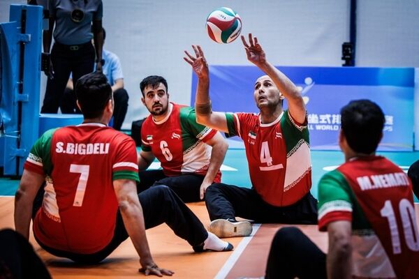 لغو بازی‌های روز دوم مسابقات جهانی والیبال نشسته در هانگژو