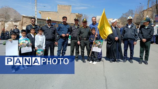 راهپیمایی روز دشمن‌شکن قدس در شهرستان بن 