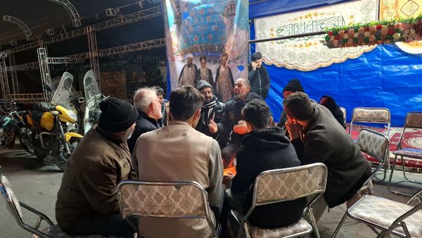 جلوه‌های پذیرایی موکب‌ها از زائران جشن‌های نیمه شعبان