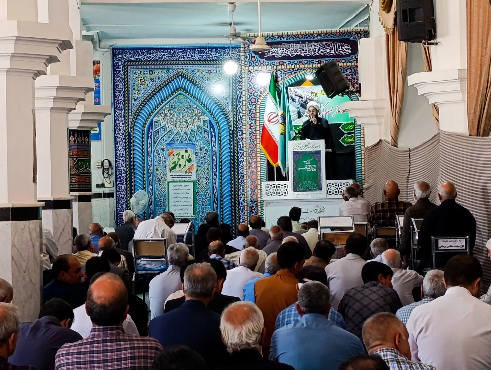 برگزاری نماز عبادی سیاسی جمعه در شهرستان خلیل آباد