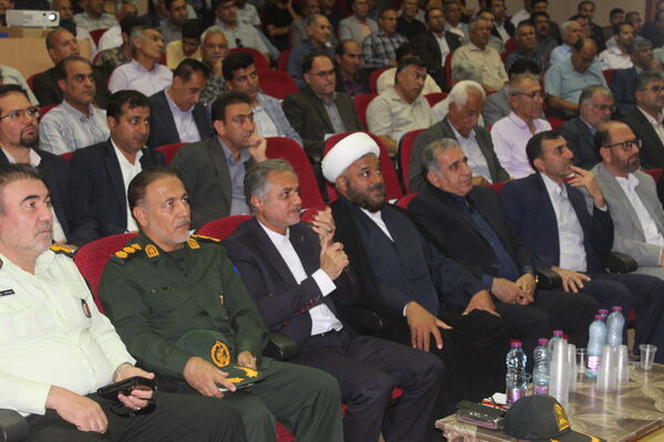 مراسم تودیع و معارفه فرماندار شهرستان فراشبند
