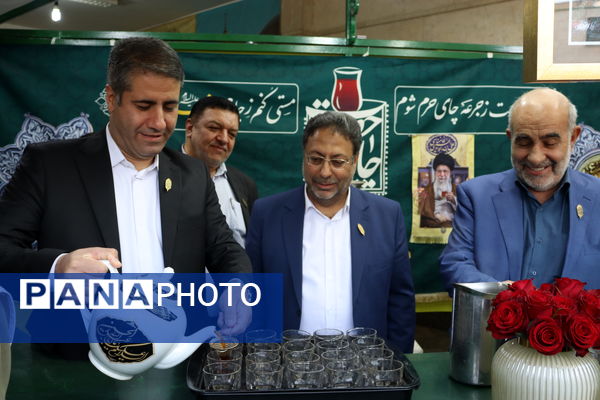 مراسم چهارشنبه‌های امام رضایی در مدرسه پیام غدیر آموزش و پرورش منطقه 14 تهران 