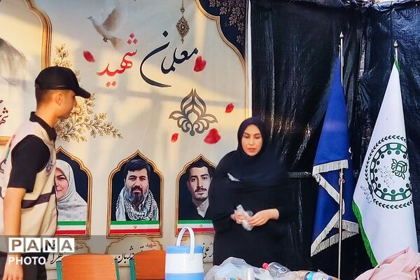 تمرینِ ایثار در مکتب حسینی؛ عملیات آماده‌سازی موکب سازمان دانش‌آموزی رباط‌کریم کلید خورد