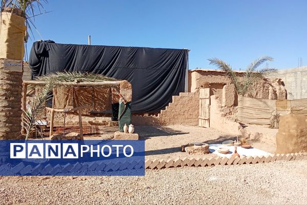 اجرای تعزیه شهادت حضرت زهرا (س) در روستای ظفرآباد شیراز