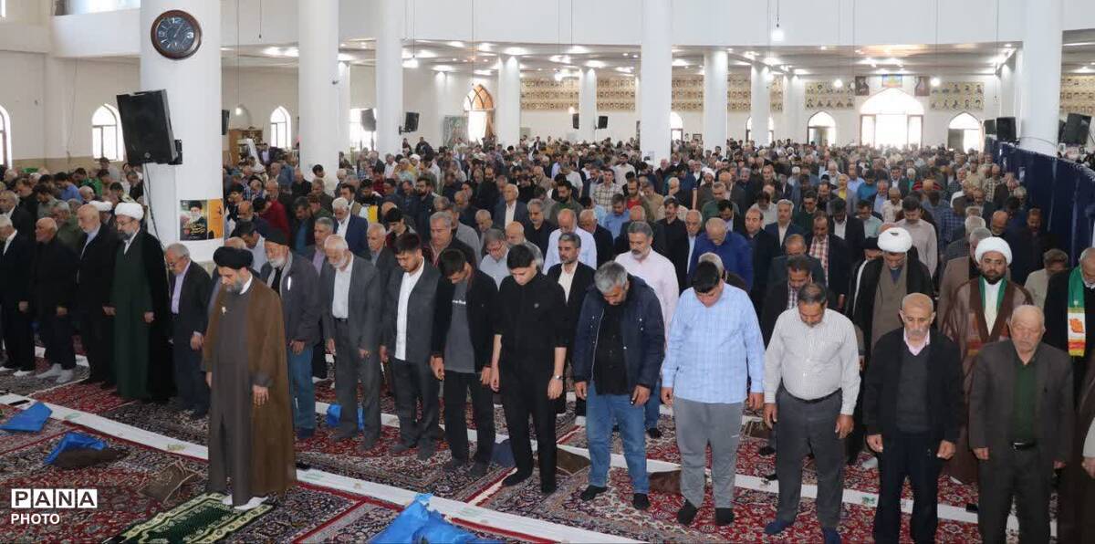 نماز عبادی و سیاسی جمعه در شهرستان نظرآباد 