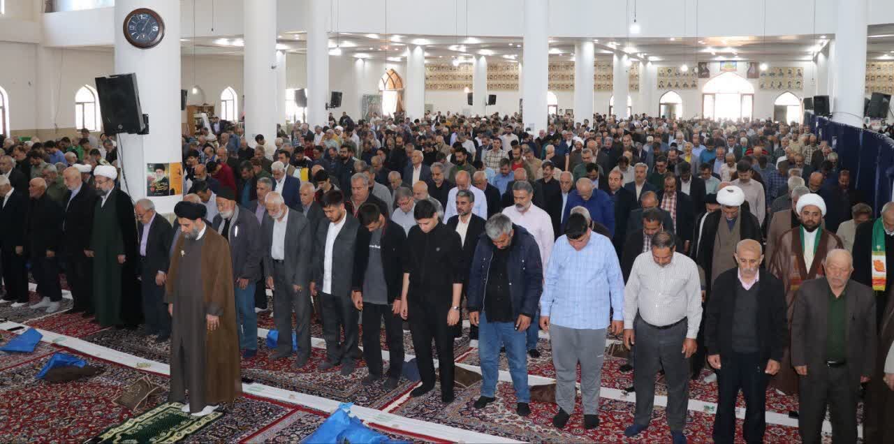 نماز عبادی و سیاسی جمعه در شهرستان نظرآباد 