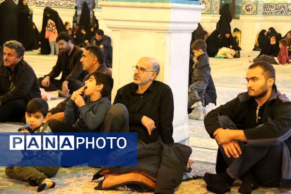 مراسم شب‌های فاطمیه در حرم امامزاده عباس بن موسی (ع) بجنورد 
