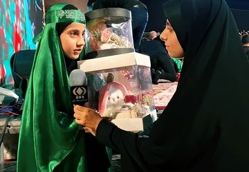 گزارش خبرنگار پانا از سفره جهانی حضرت رقیه(س) در قم