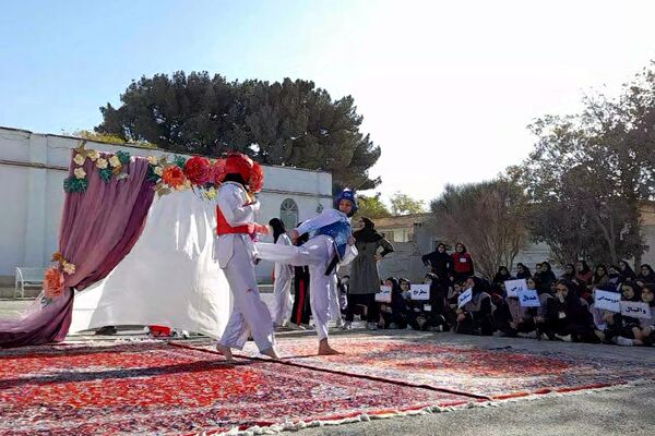 افتتاح المپیاد ورزشی در مدرسه زکیه صباشهر