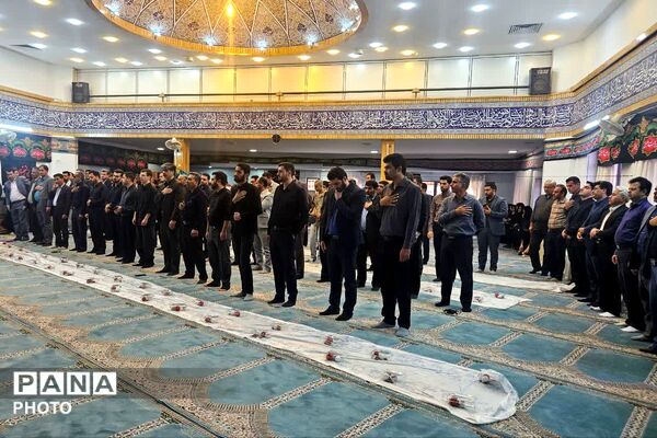 دومین روز از آیین سوگواری سالار شهیدان در اداره‌کل آموزش‌وپرورش فارس