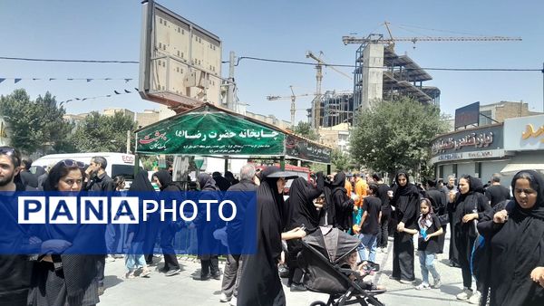 برگزاری تجمع یوم العباس در امامزاده حسن کرج