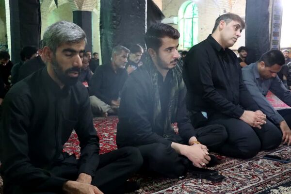 مراسم عاشورای حسینی در شهرستان قلعه‌گنج