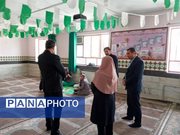 بازدید معاون پرورشی اداره آموزش و پرورش شهرستانهای تهران از نزدیک با مشکلات و چالش های مدرسه شهید رستمی