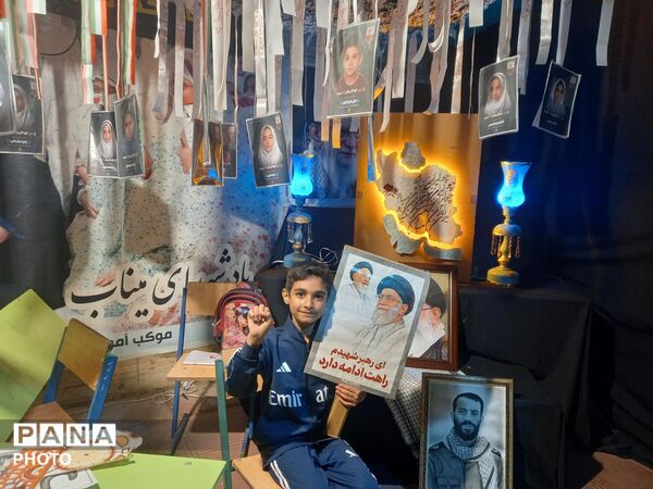 تصاویری از مراسم عزاداری چهلم امام شهیدمان در شهرستان دورود 