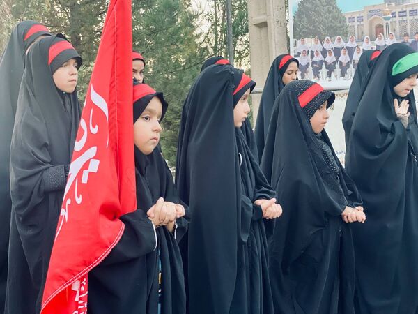 پیاده روی جاماندگان اربعین در کاشمر