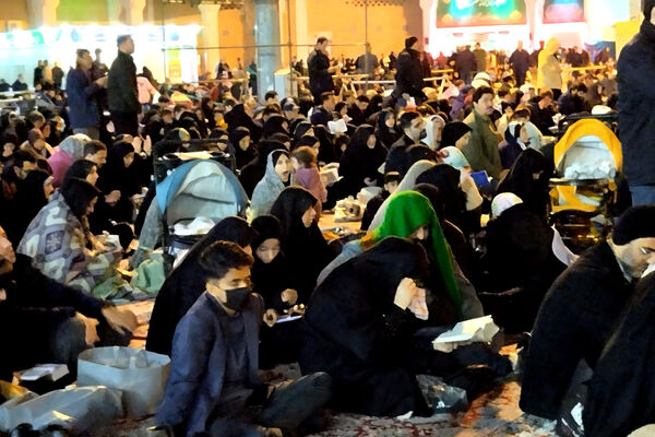 مراسم نخستین شب قدر در حرم حضرت معصومه(س)