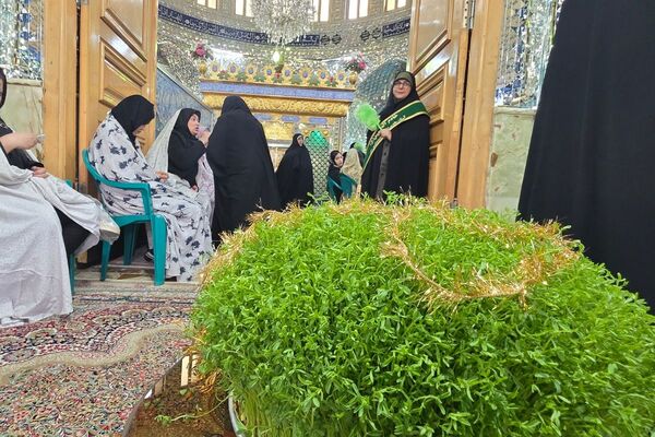 جشن نیمه شعبان در امامزاده عمادالدین رباط‌کریم