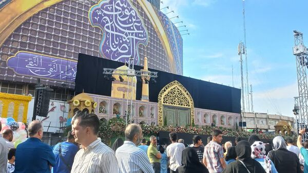 تهران در لباس سبز تولد امام رضا (ع) 