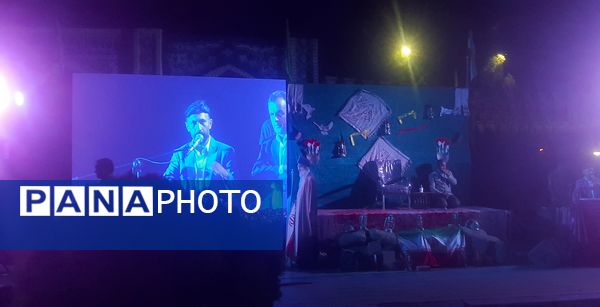 مراسم مهمانی شهدا در گلزار شهدای بهشت فضل نیشابور 