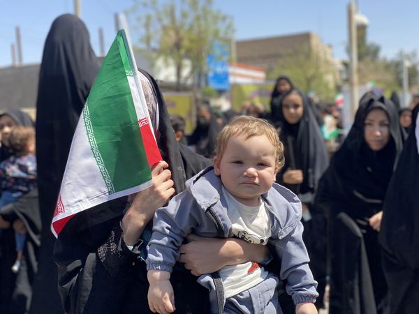 حضور دانش‌آموزان مه‌ولات در راهپیمایی روز قدس به یاد کودکان غزه