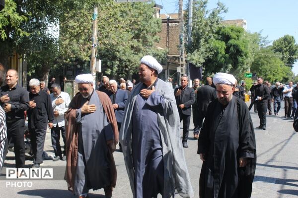 جاماندگان اربعین در ملکان؛ هم‌قدمی با کاروان عشق حسینی