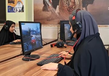 اردوی هیات دانش آموزی ریحانه النبی شهر کهک در کانون محراب پردیسان قم