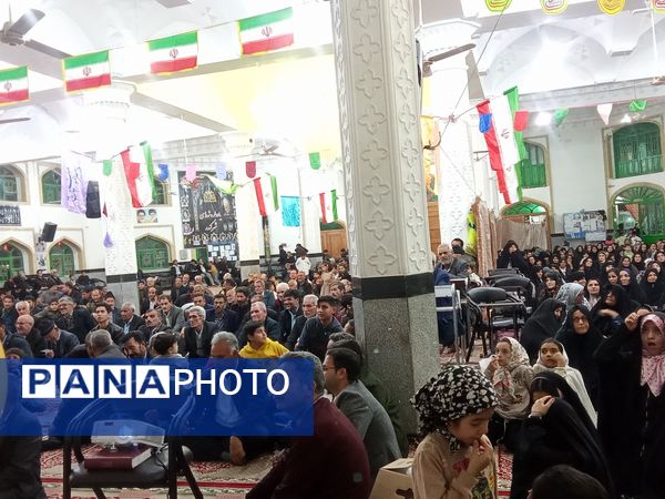 جشن نیمه شعبان در مسجد جامع شهر کندر