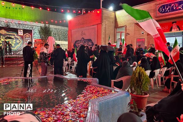 مراسم شهادت امام جواد (ع) در مسجد امام جواد فاز نه پردیس