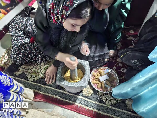 غرفه شهرستان تفت در نمایشگاه از ریشه تا رویش