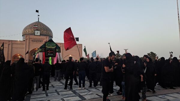 حضور گسترده هیئات مذهبی در بارگاه منور امام زاده محمد عابد 