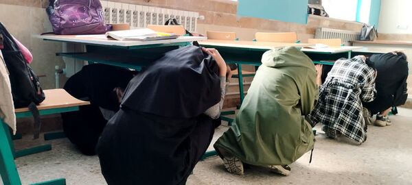 بیست و هفتمین مانور سراسری زلزله و ایمنی در مدارس شهرستان کلات