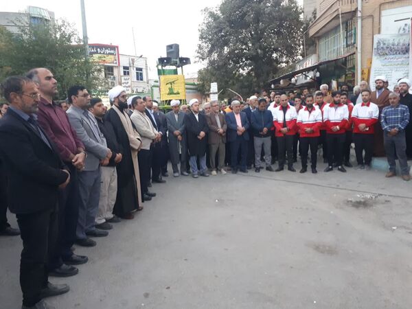 تجمع باشکوه مردم آشخانه در محکومیت اسرائیل و ترور شهید سیدحسن نصرالله 