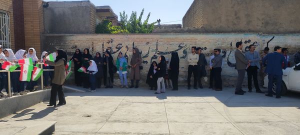 افتتاحیه مدرسه بازسازی شده ستارزاده شهرستان شیروان