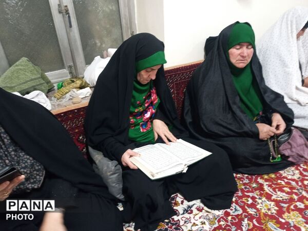 قرائت سوره فتح و اقامه نماز جماعت در مسجد جامع شهربار نیشابور 